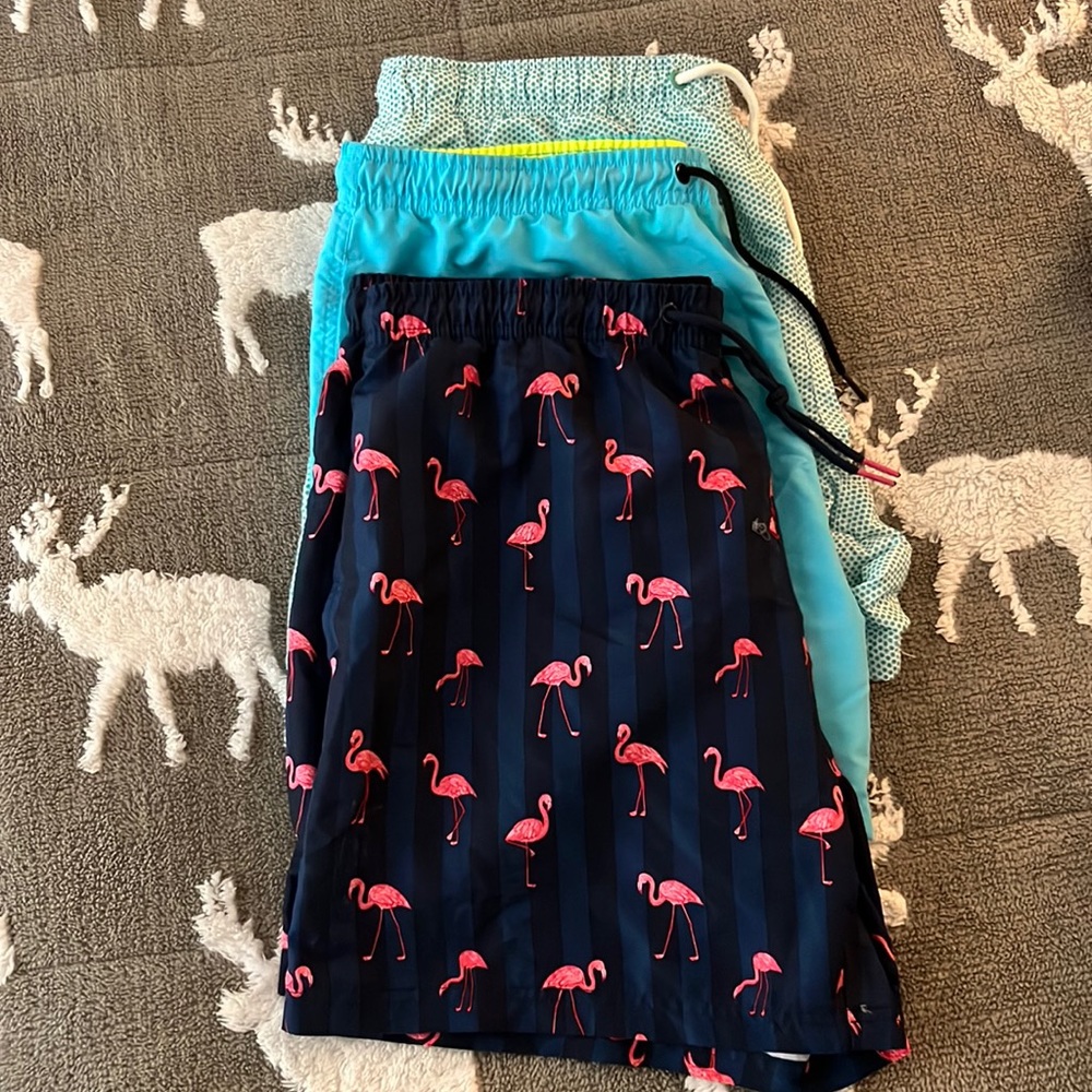 3 Men’s large swim trunks